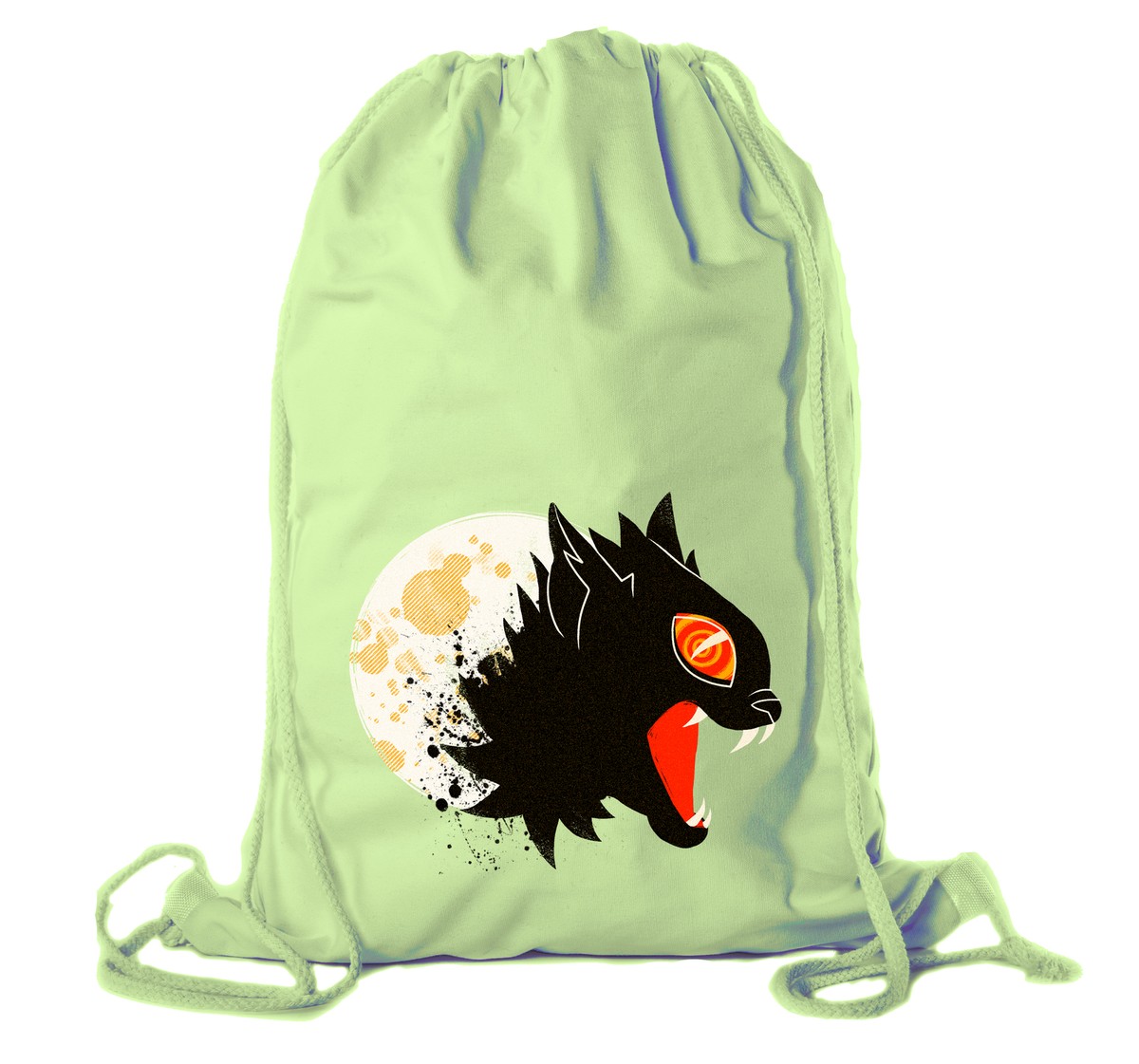 Vintage Black Cat Face Bags, Halloween Candy Bags, Funny Halloween