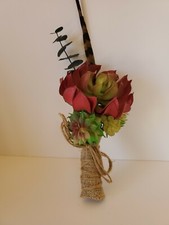 Rustic Custom Handmade Boutonniere
