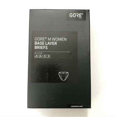 Gore Womens Base Layer Briefs Multi Sport Form Fit Seat Insert White Size M
