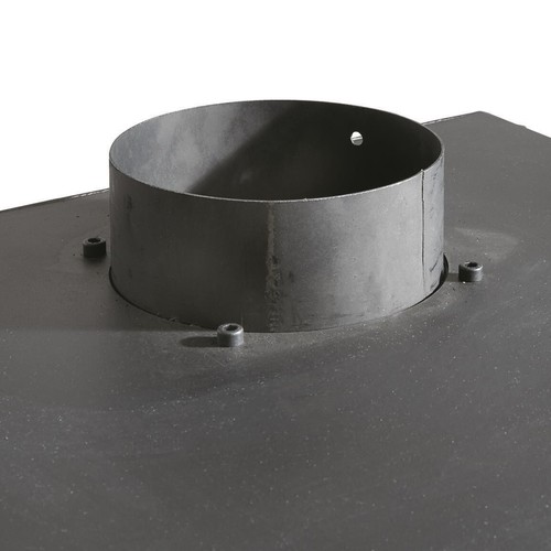 Outdoor Wood Burning Stove Heat Large Log Shop Barn Garage Steel Damper Cook New - Picture 9 of 12