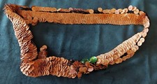 Vintage Sequin Belt On Tulle Hand-Made Early 20th Century