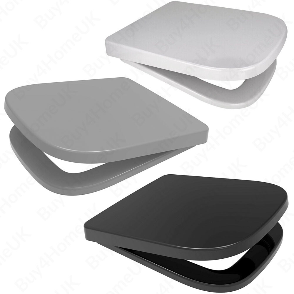 Euroshowers V20 Square Toilet Seat Grey for sale online eBay