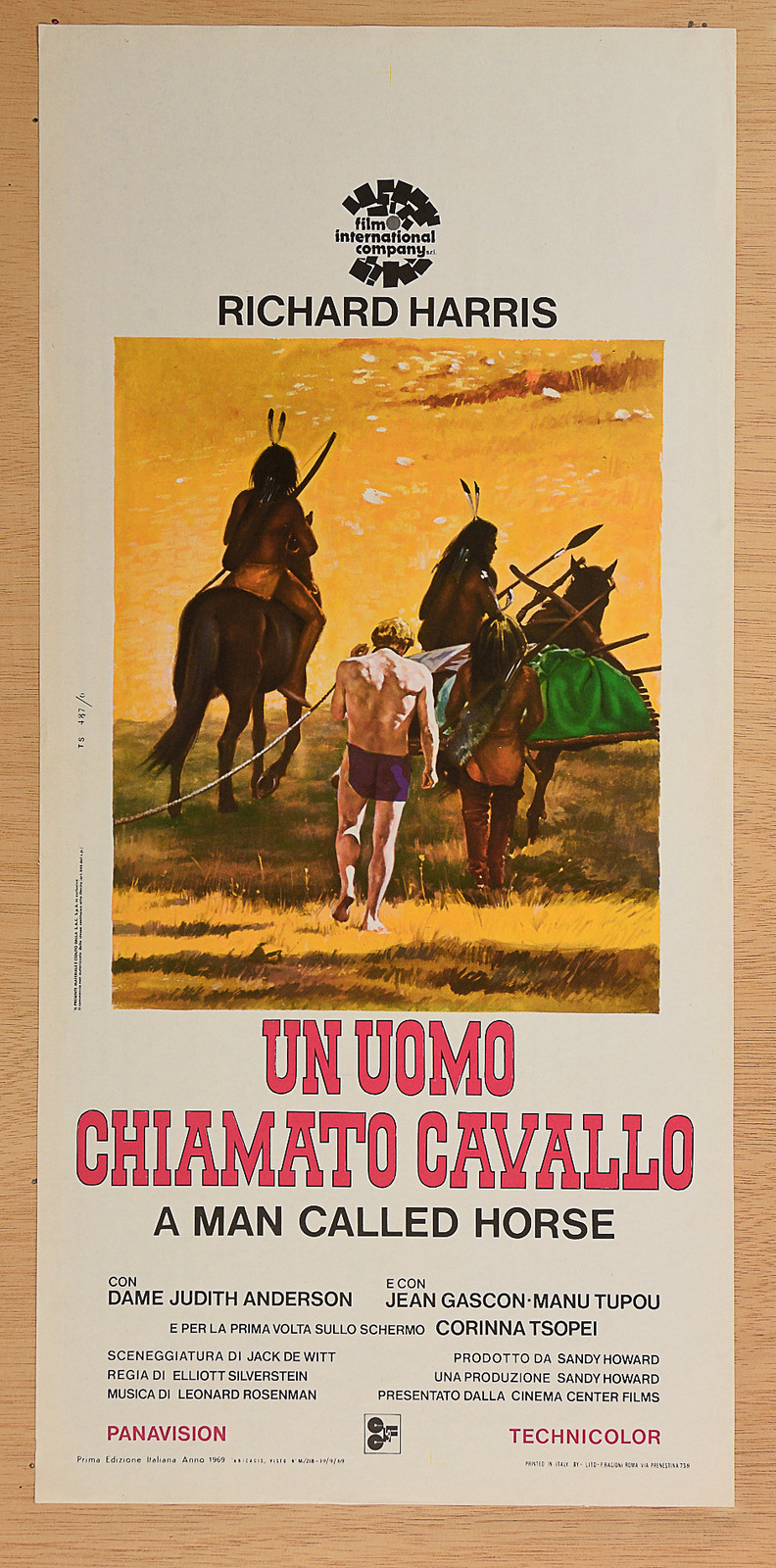 Locandina di Un uomo chiamato Cavallo (1970)