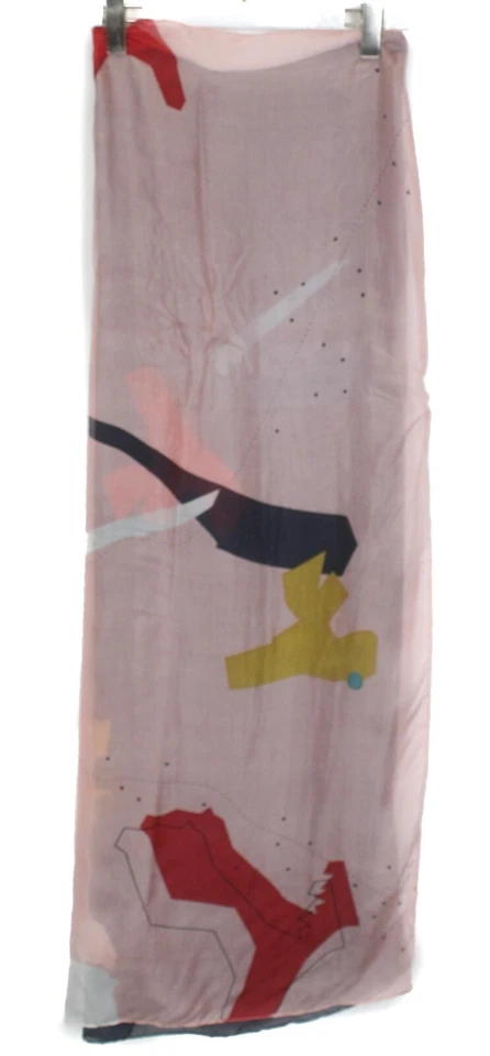 Écharpe Mappa COP COPINE Femme Taille Unique Soie Imprimée Légère - Photo 2/4