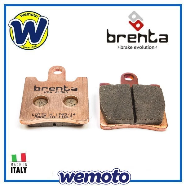 Pastiglie Freno Sinterizzate Brenta per Daelim S3 125 2010-2014 Ant