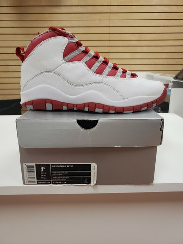Size 8.5- Jordan 10 Retro Red Steel 