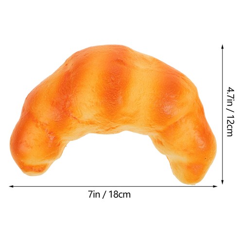 Fake Bread Artificial Bread Simulation Food Model Decoration Kitchen Prop - Photo 7/12