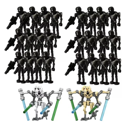 Droide de combate Wars B2 bloques de construcción droide de combate B1 tropas oscuras 26/30 piezas NUEVO - Imagen 9 de 10