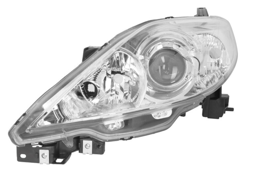 Phare électrique gauche Mazda 5 CR19 avec réglage de portée automatique chrome