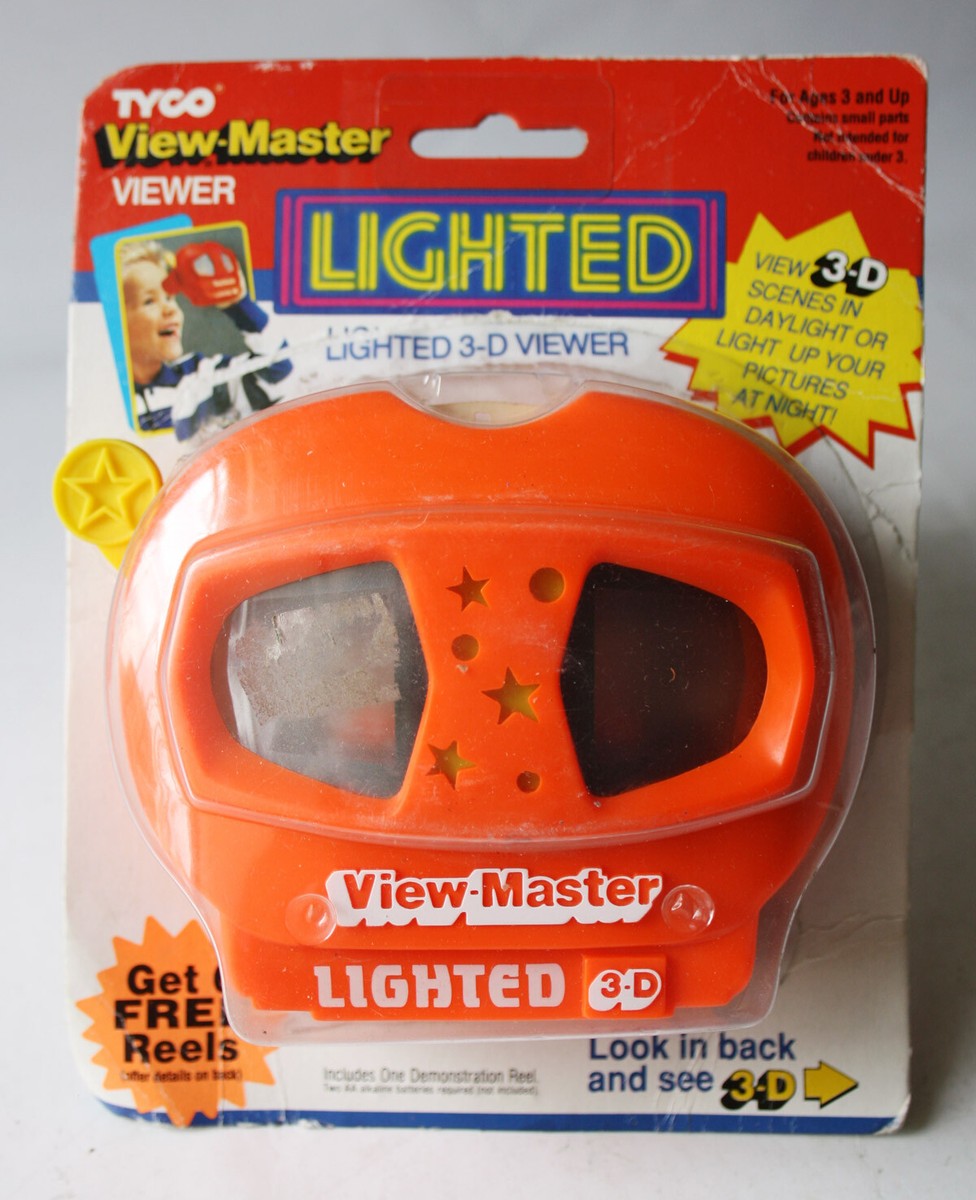 RARE VINTAGE 1992 VIEW MASTER LIGHTED 3-D VIEWER TYCO NEW ! | eBay