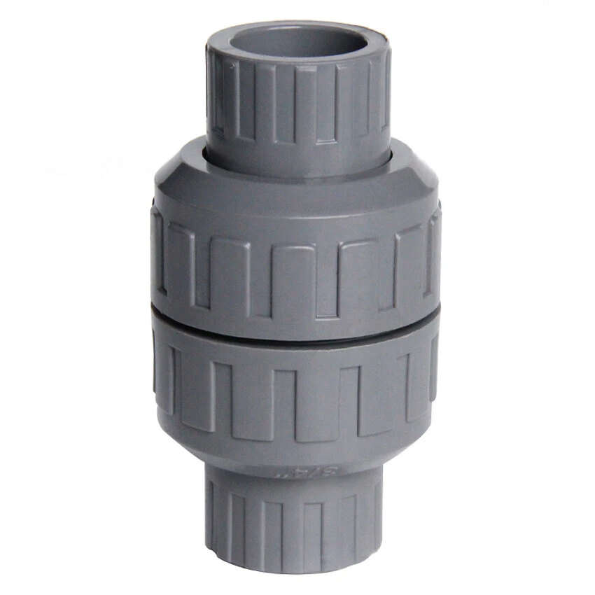 Check Valves Solvent Weld 25/32/40/50/63/75/90/110/160mm Non-Return Valve PVC - Image 4 of 4
