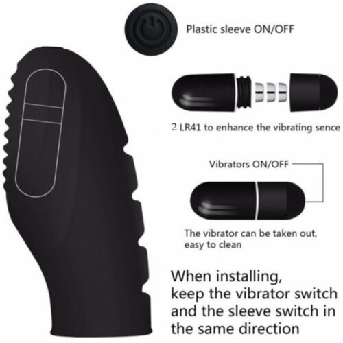 For-Women-Finger-Vibrator-Personal-Body-Stimulator-Massager-Toy-Use-Lubricant - Picture 5 of 6