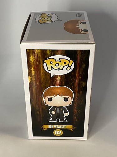 Funko Pop Ron Weasley #02 Harry Potter firmado Por Rupert Grint con COA - Imagen 6 de 9