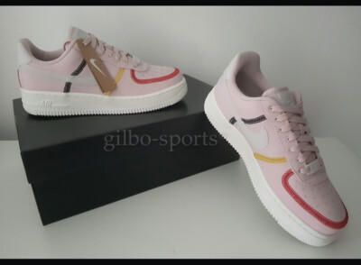Nike Air Force 1 07 LX WMNS Silt Red Photon Dust Gr 37 37,5 alt rosa CK6572 600