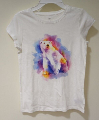 NWT Gap Kids Polar Bear Top Girl's Size 12