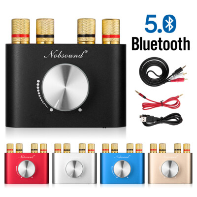 Nobsound 100W Mini Power Amplifier Digital HiFi Amp with USB/AUX/Bluetooth Input