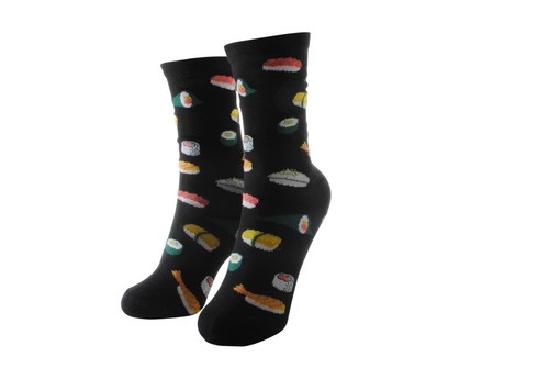 Novelty Socks Funky Fun Food Fruit Socks Gift Colourful Ladies Size 3-8 - Picture 10 of 19