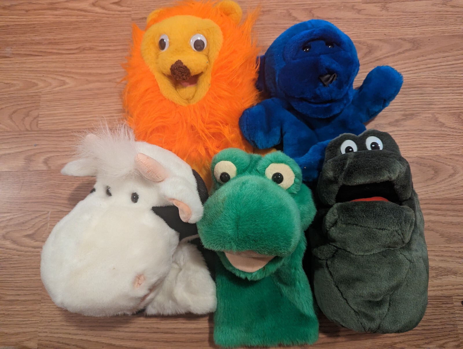 5 Vintage lot Hand Puppets eBay