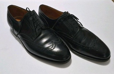 J.M. Weston Wingtip Derbies 587 Size 10.5E** Made In France. 