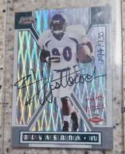 Pacific Exclusive 2002 Brian Westbrook Rookie Autographed #197 /125 NFL