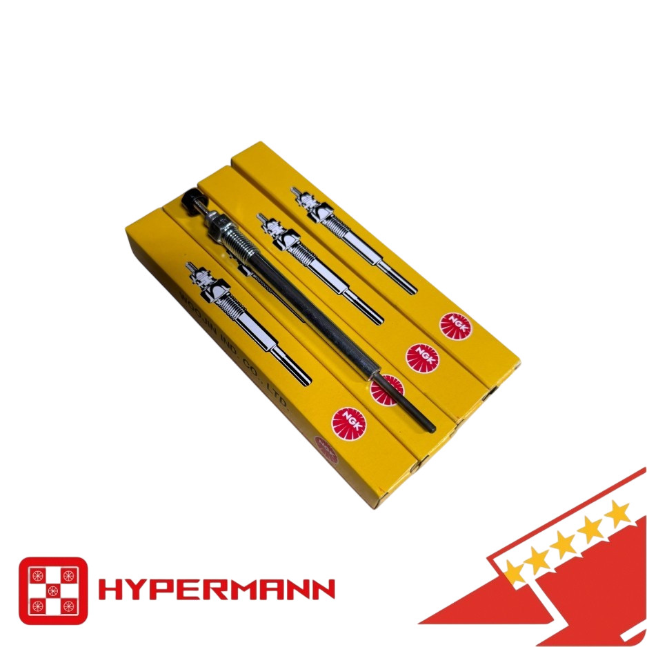 NGK 4PCS SET 367104A710 Y508J Glow Plug Hyundai H1 Starex 2002-2009 Sorento OEM