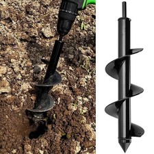 Punta Per Trivella Trapano Spirale da Giardino Diametro 8 cm Profondita di 16 cm