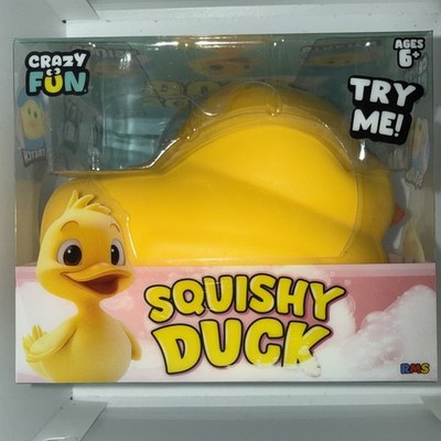 Crazy Fun Jumbo Squishy Duck Squeeze Stretch Toy TIKTOK VIRAL 