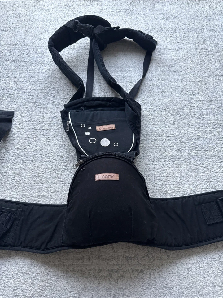 Baby Carrier Multifunctional Waist Stool Toddler Hip Carrier Black Aimama 6.8kg+ - Image 3 of 4
