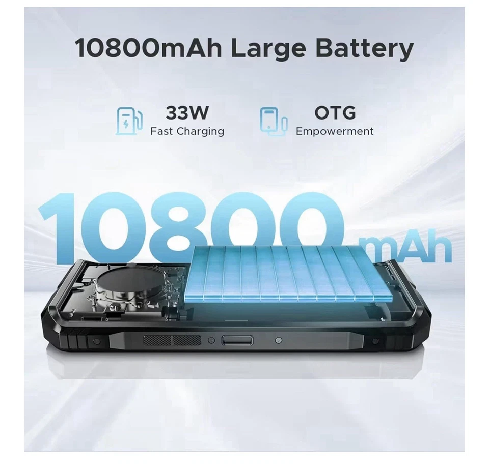 DOOGEE S Punk Pro Resistente 20GB+512GB Android 14 Resistente con Altavoz 128dB Más Fuerte Foto 4 de 4