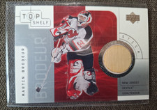 2001-02 Upper Deck Top Shelf - Game-Used Sticks Martin Brodeur #S-MB (MEM)
