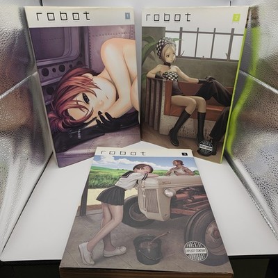 Robot 1 2 3 Super Color Comic Range Murata Wanimagazine DMP 1st Edition Set