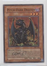 Pitch-Dark Dragon Unlimited YuGiOh Magician's Force #MFC-008 2003