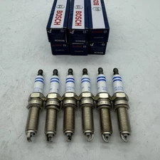 6PCS Spark Plugs YR7MPP33 For Mercedes Benz C230 C250 C300 CL550 E350 V6 Bosch