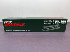 KATO Unitrack 23-100 ISLAND PLATFORM A N Gauge Scale Train Locomotive