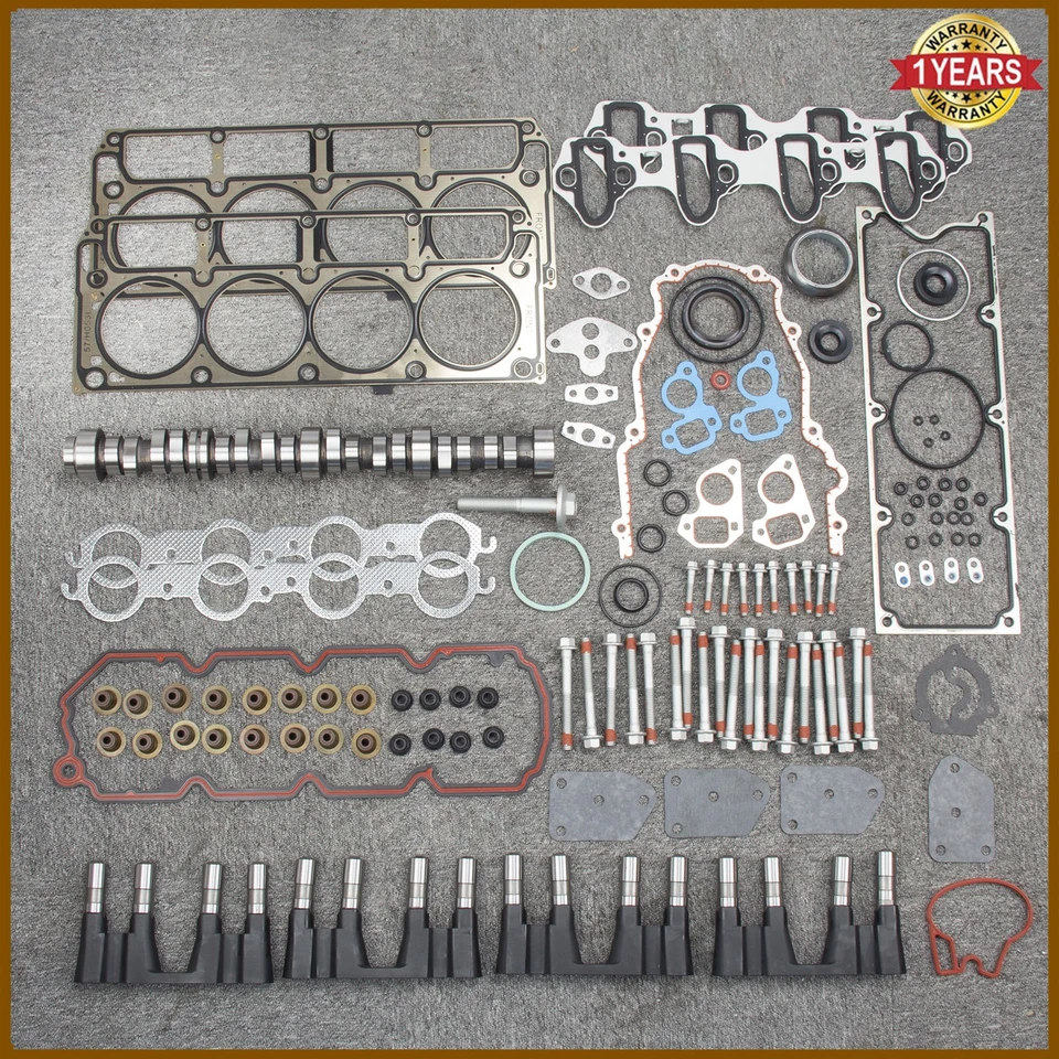 Kit completo de elevadores NO AFM para Chevrolet Silverado 1500 2005-2013 5,3 L GMC Foto 3 de 4