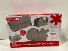 Skip Hop MOBY Baby Bath Essentials Set 4 Bath-time Essentials