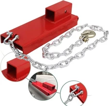 NIXFACE Insert 2" Forklift Hitch Receiver Pallet Forks Trailer Towing Adapter 