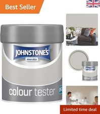 75ml Tester Pot of Venice Grey Emulsion Paint - Ideal for Interior Makeovers