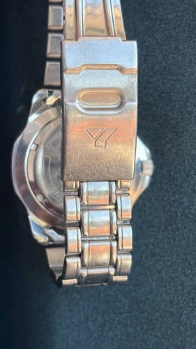 Yema Proffesional Diver 200 M VX43E YE935 Acciaio 42 Mm Bracciale 1970 Quartz - Foto 2 di 10