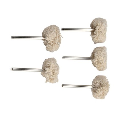 For Metall / Jade / Oliven / Nussbaum Wolle Polierrad Werkzeug 3mm Schaft