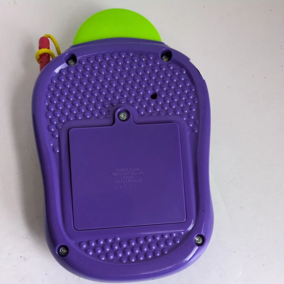 Tableta de dibujo Mattel Pixter 2001 sistema de juego de juguete Stylus Pixter obras de arte de acción Foto 3 de 4