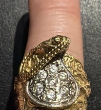 9ct Yellow Gold Saddle Ring