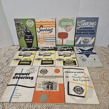 Lot 11 Vintage 1950s Chevrolet Service Manuals Turboglide Dealer Shop Guides Lot 11 Vintage 1950s Chevrolet Service Manuals Turboglide Dealer Shop Guides