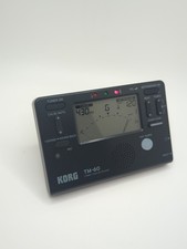 Korg TM-60 Combo Tuner Metronome Band Orchestra Piano Guitar TESTED WORKING