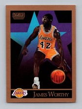1990-91 SkyBox #143 James Worthy Near Mint or Better