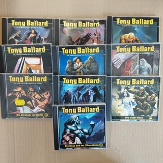 ⭐ Tony Ballard Nr. 1 10 auf deutsch teils OVP A. F. Morland Rough Trade DLP