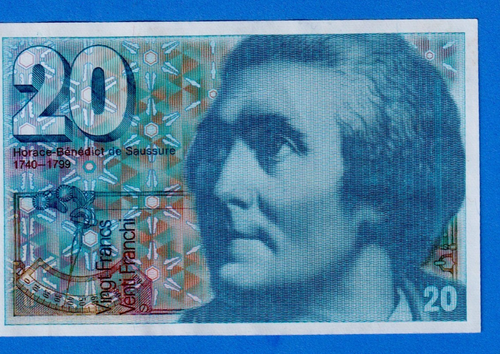 Switzerland 20 Francs 1980 P-55d(1) Light Circulated Note - 82U0147571 - Bild 3 von 4
