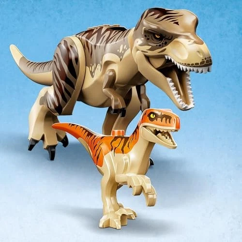LEGO Jurassic World Dinosaur T-Rex and Atrochiraptor's Great Escape 76948 Bricks - Image 3 of 4
