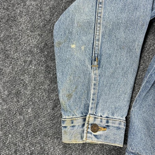 Vintage Levis Denim Jacket Mens Large Light Blue Wash Trucker 70507-4890 90s by Levi's, Size L, $54.13 - Photo 7