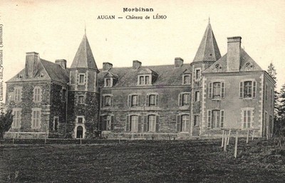 CPA 56 - AUGAN (Morbihan) - Château de LEMO